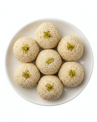 White Sesame Laddo